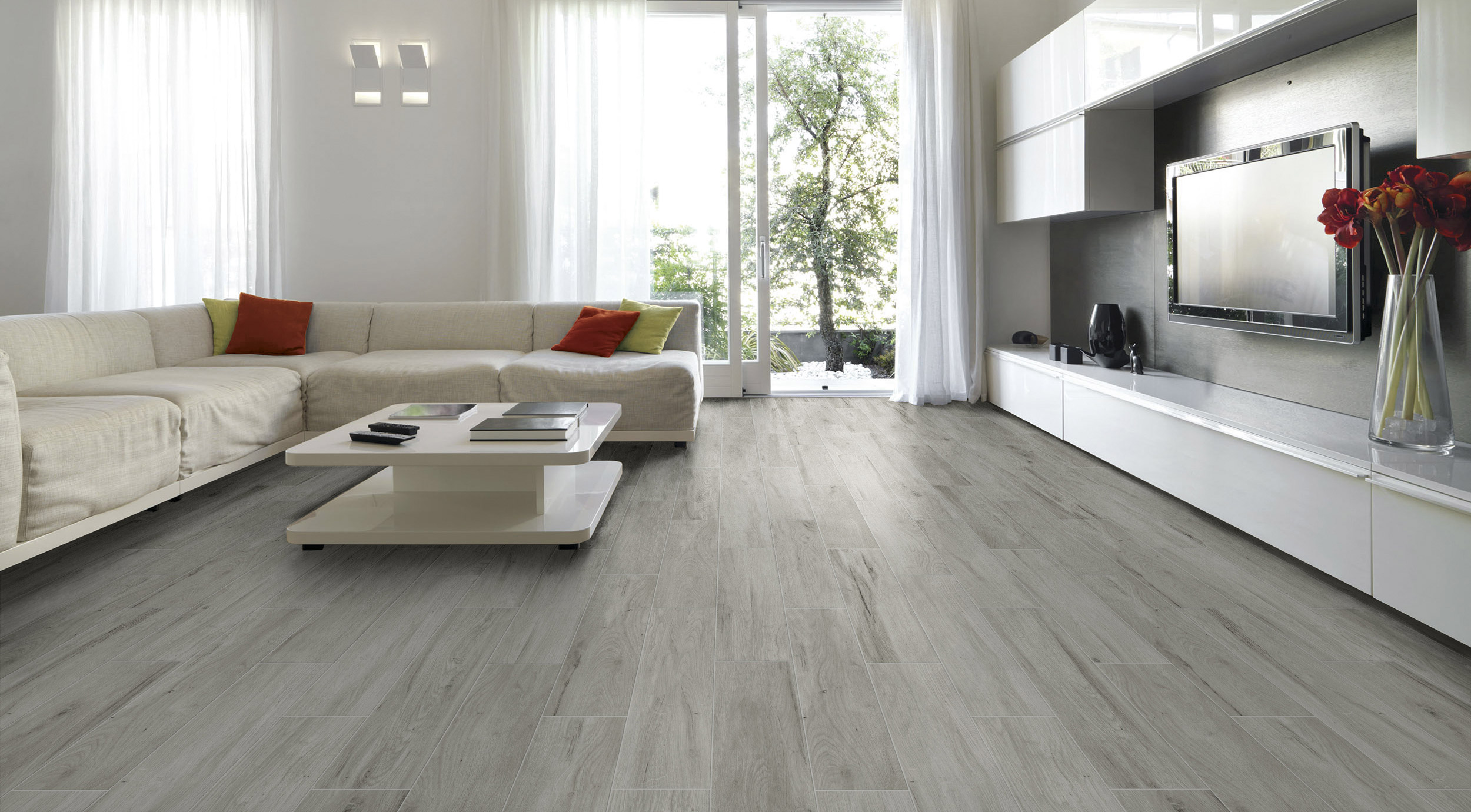 Mattonelle finto parquet in Gres effetto legno | Ceramica ...